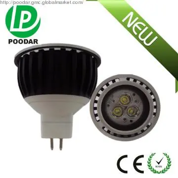 led spotlight gu5.3 mr16 6000k