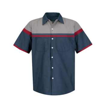 Breathable Poplin Auto Mechanic Short Sleeve Work Shirt: Keeping You Cool and Comfortable on the Job