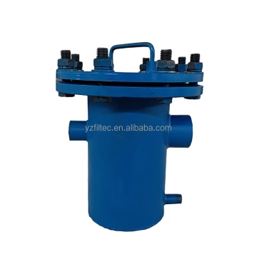 Industrial Micron Mesh carbon Steel Basket type pipeline Strainer filter  for lubrication pipe flushing
