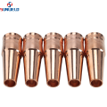 XL209036 লং টেপারড নজল কপার 1/2'' φ12.7x72.6