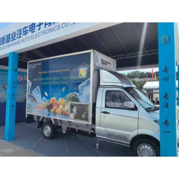 Electric Refrigerated Mini Truck Customizable Modular New Energy Smart Cold Chain truck for ASEAN Supplier