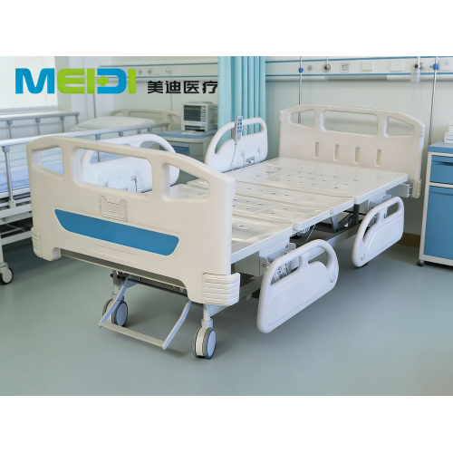 Economic Electric Patient Bed BR-D-Ⅱ with 4 Side Rails and Central Brake