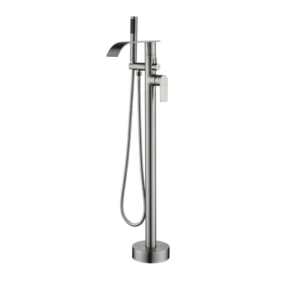 Freestand Tub Filler with High Flow Waterfall Spout