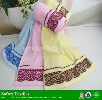 china supplier cotton face towel size super cheap