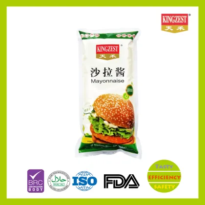 New Arrival KINGZEST 1kg Original Taste Salad Dressing Mayonnaise hamberger mayo