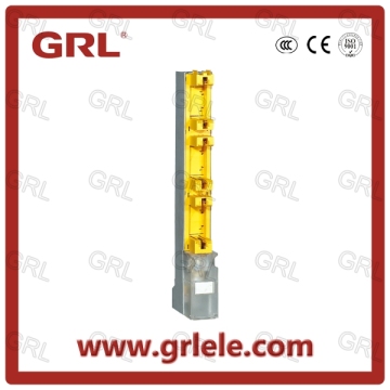 NH00 LV fuse rail 160A 3P