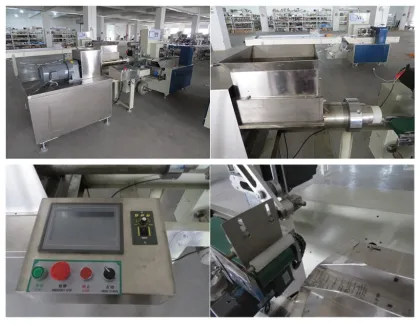 Automatic non-dry play dough play dough cutters plasticine packing machine