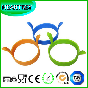 Hot sale Round Food Grade Silicone Egg Ring Fried Egg Cooking Mold