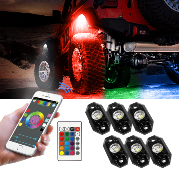 Colorful 900lm Car LED Deck Light Kit - Waterproof LED Rock Light