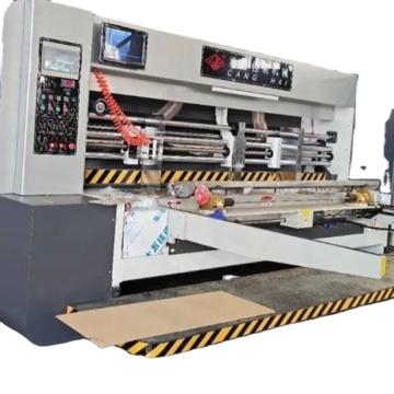 automatic carton box making machine