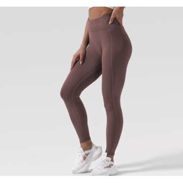 Abbigliamento sportivo senza cuciture Yoga Leggings donna