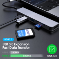 6 in 1 Laptop kleiner USB -Hub