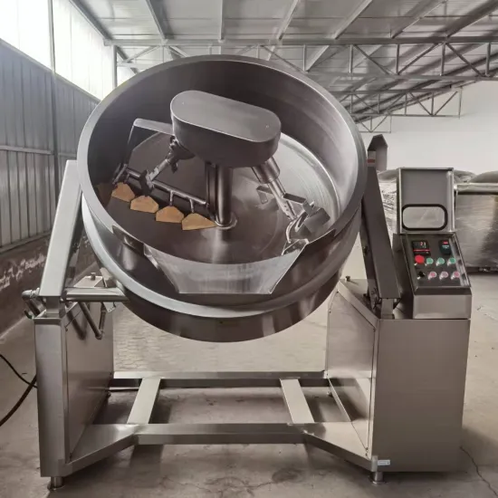 Energy-Saving 200L Gas Heating Automatic Chili Sauce Jam Mixer