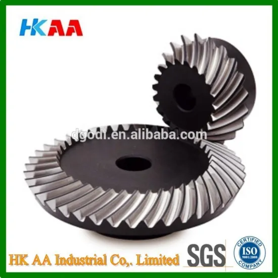 Mild Steel Ground Spiral Bevel Gears Made in China