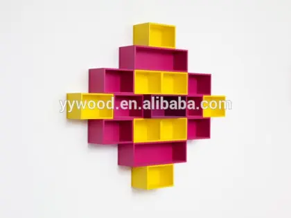 Jinfeng MDF shelves with intelligent connector system