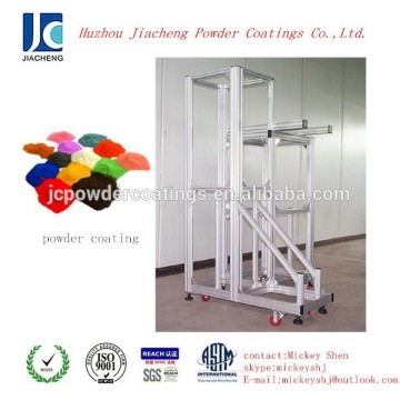 Aluminium Metallic Silver Epoxy Polyester Powder Coating