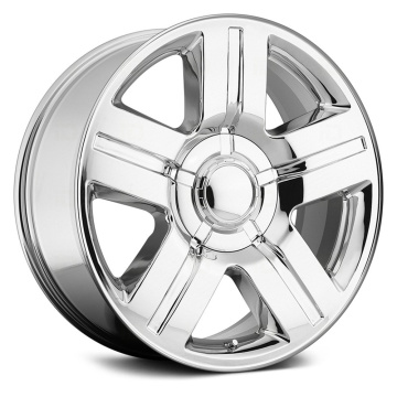 Chevrolet Chrome Rims Texas Silverado Black Replica Wheels