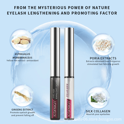 Organic Herbal Keratin Eyelash and Eyebrow Growth Serum