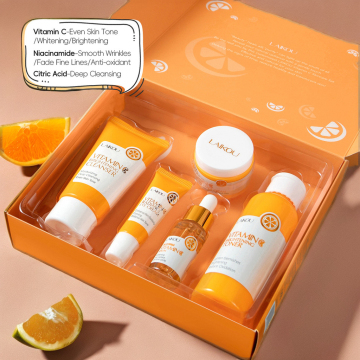 VC Skincare Set: Tighten Pores, Smooth Wrinkles with Vitamin C Serum Essentials for Adults & Females