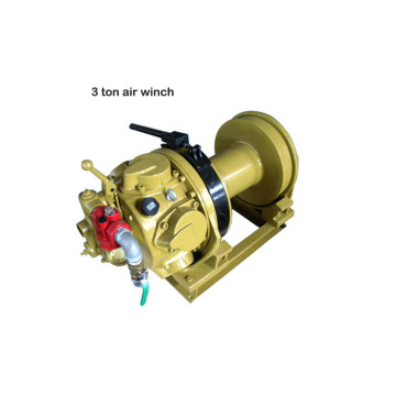 3 Ton Oil Field Air Pneumatic Winch for Cable Pulling Equipment Sale