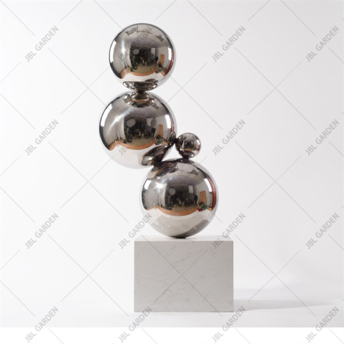 Stainless Steel Yard Art Decorative Stainless Steel Sculptures Manufactory