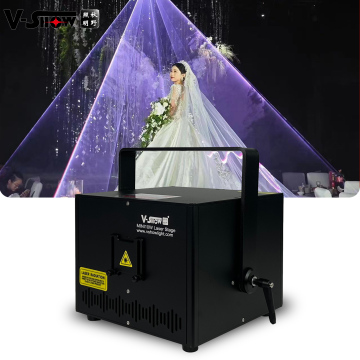 VSHOW LM10 MINI 10W RGB الرسوم المتحركة ليزر إظهار ضوء