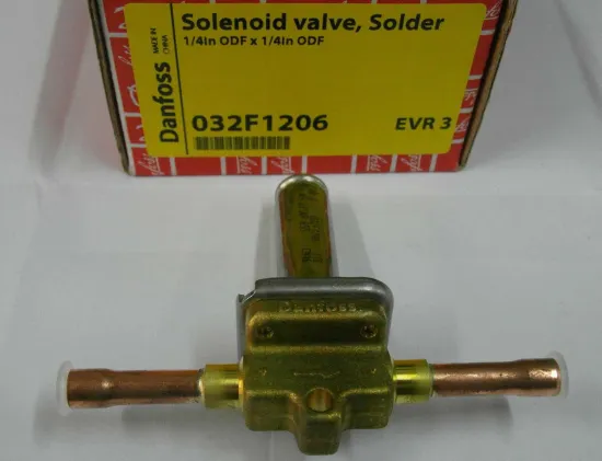 Evr3 (032F8116, 032F8072, 032F1204, 032F1206) Solenoid Valve for Refrigeration System Control