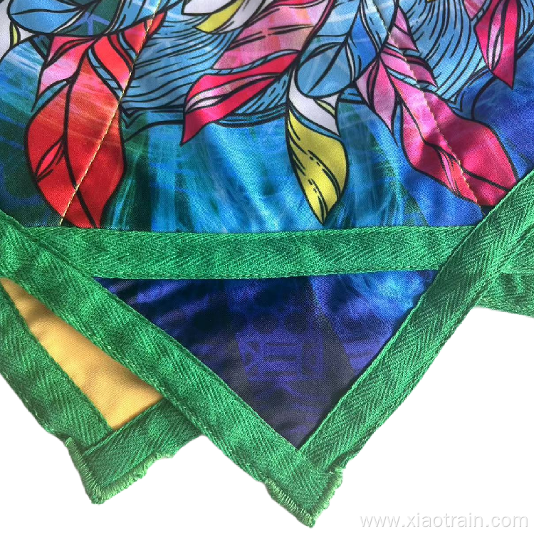 18'' Dapo Star Spinning Cloth Dance Handkerchief Lycra Cloth Flyper For Dancing