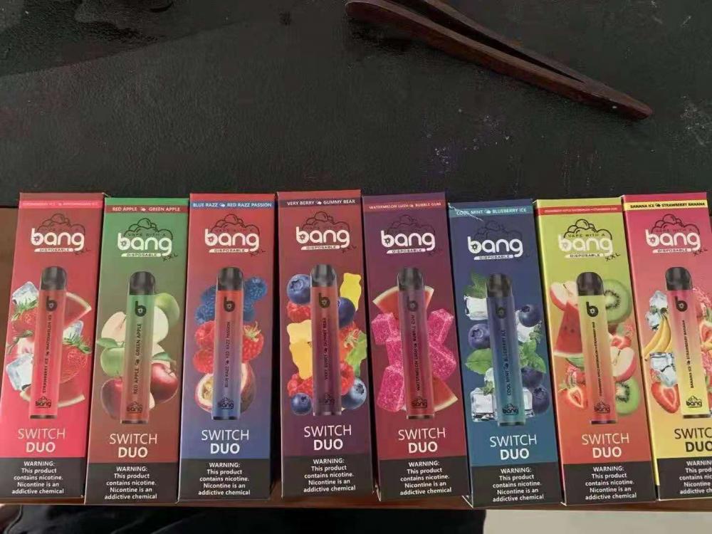 Dispoable e-cigs Bang Duo 2500 Puffs