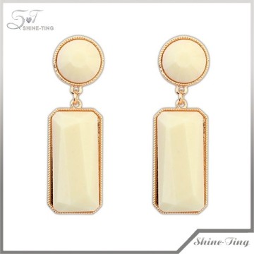 Elegant temperament square earrings wholesale earrings