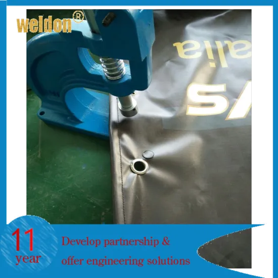 WELDON cheap Hand press grommet machine with eyelets, dies, and washers