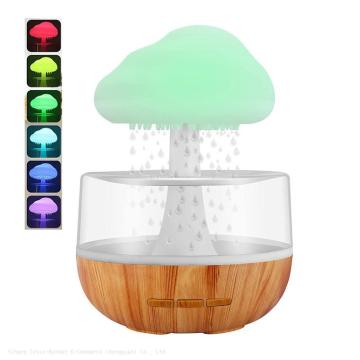 Heißer Verkauf: Factory New Design Desktop Drop Light Entspannen Sie Aromatherapie Diffusor Regenwolke Luftbefeuchter