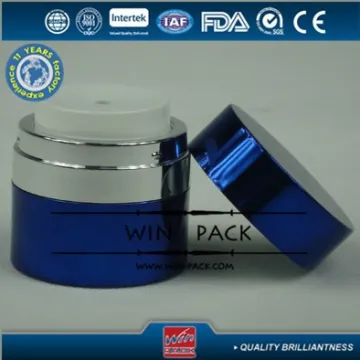 15g 30g 50g airless jar ,round jar packaging,skin care airess jar packaging