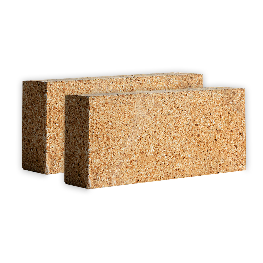 Standard size refractory bricks white