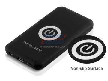 RAVPower RP-WCN11 DUAL Models Outputs 5000MAH POWER BANK Qi Wireless Charger