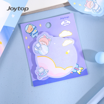 Joytop 1386 Reusable Sticky Notes - Space Voyage Adhesive Memo Pads for Office and School