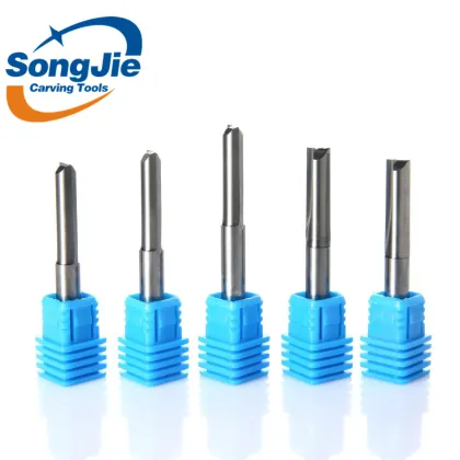 6mm Two Straight Flutes Multi Cutter Milling Tool Double Angle Milling Cutter