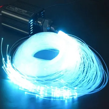 2700m Roll 0.75mm Diameter End Glow PMMA Plastic Fiber Optic Cable for Star Sky Ceiling Kit