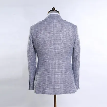 Sell Well Hand made bespoke business man suit wholesale mens groom wedding suit jackets