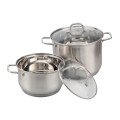 5 Piece Stainless Steel Classic Cookware Set