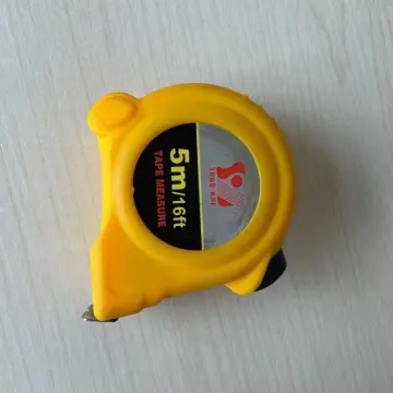 Yellow velveteen plastic shell digital measuring steel tape