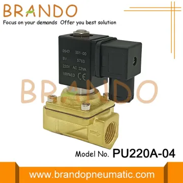 SHAKO Type PU220A-04 Solenoid Valve AC220V 50/60 Hz
