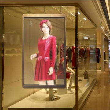 Transparent LED Mesh Display for Commercial Centre Glass Walls