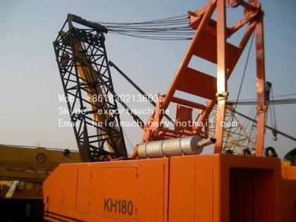used hitachi KH180 50ton crawler crane for sale