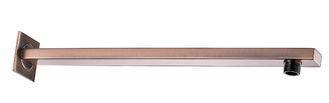 Wall Mounted Rectangle Antique Copper Shower Head Extension