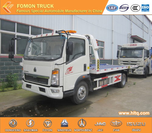 SINOTRUCK HOWO 4X2 รถบรรทุกแพลตฟอร์ม