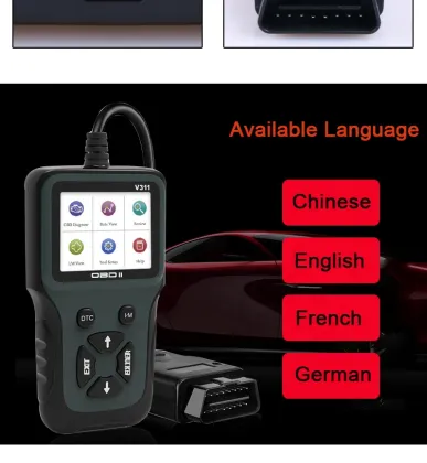 OBD2 Code Reader: Automotive Car Scanner for Vehicle Diagnostics