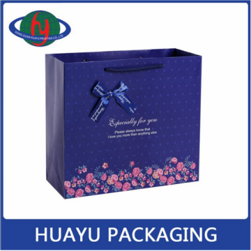 Wholesale Custom Logo Paper Packaging Gift Bag With Handles