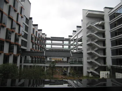 Qihong International Hotel Grid Roof Project