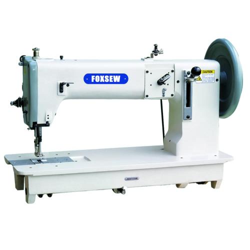 Máquina de coser de puntada de pespunte de alimentación compuesta de servicio extra pesado